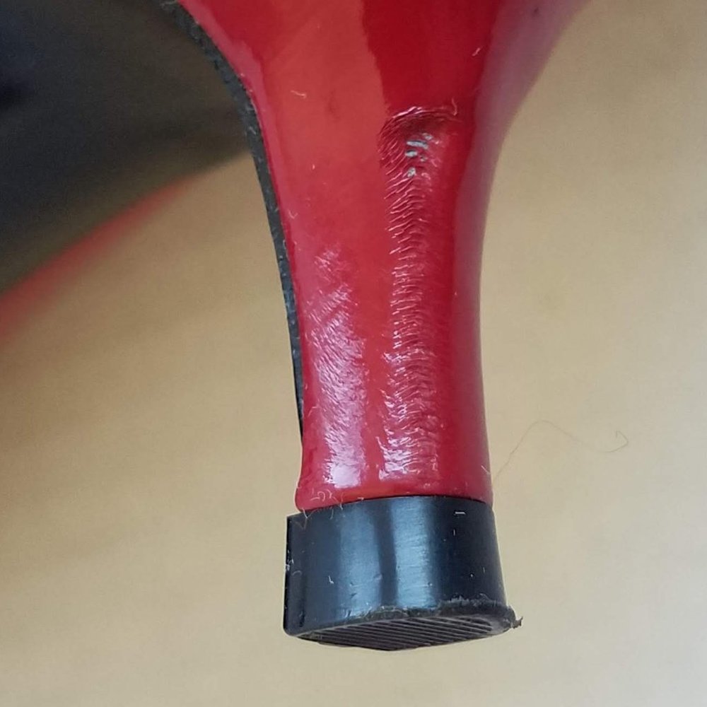 Patent Leather Guess Pumps - Red, Size 7 - Picture 12 of 13